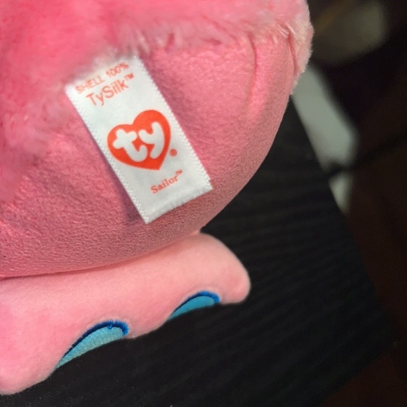 TY Peek A Boos Sailor the Pink Walrus Phone Holder with Tags Plush 2017 TySilk​​ - Picture 5 of 6